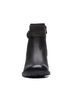 Clarks Black Women's Leda Strap Boots in Black Leather Size 6 1/2 (wide) - photo 2