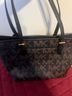Michael Kors Black Brown White Leather Tote One size - photo 3