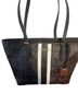 Michael Kors Black Brown White Leather Tote One size - photo 1