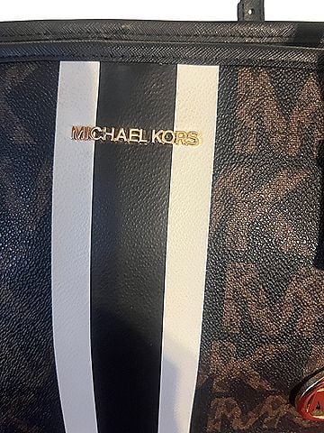 Michael Kors Leather Tote (view 2)