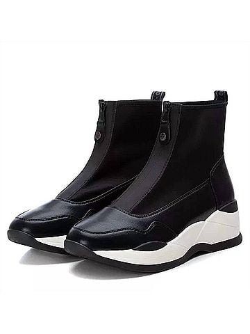 XTI Women's Sport Booties in Black (view 2)