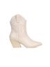 SODA White Blazing Boots in Bone Braid Size 11 - photo 1