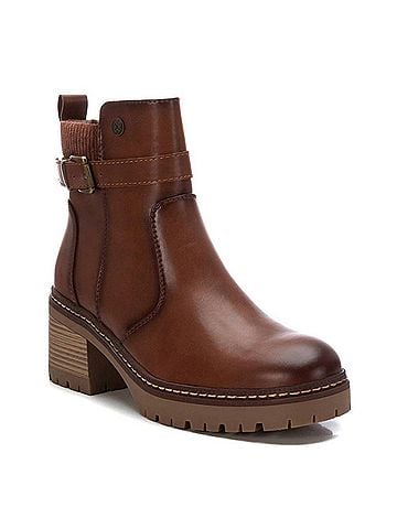 XTI Women's Casual Booties in Camel (view 2)