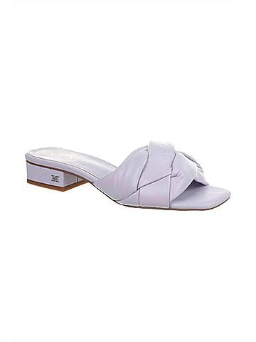 Sam Edelman Dawson Slide Sandal in Misty Lilac Leather (view 1)