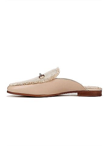 Sam Edelman Women's Linnie Fray Bit Mule in Sandshell (view 2)