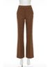 Veronica Beard Solid Brown Women's Flared Pants in Brown Size 14 - photo 1
