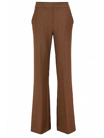 Veronica Beard Women's Flared Pants in Brown (view 2)