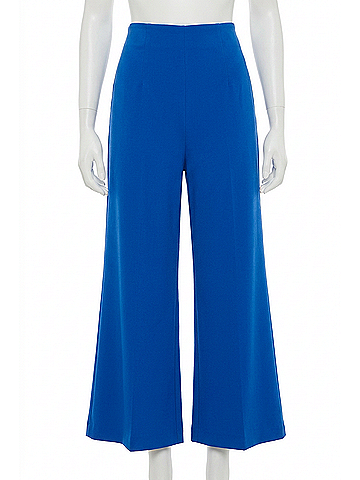Lyssé Ellis Hi Waist Culottes in Cobalt (view 1)