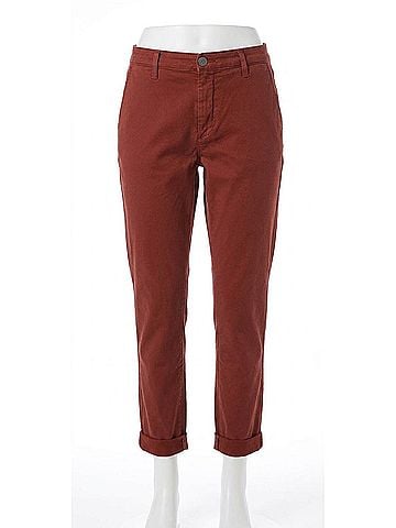 AG Jeans Women's Caden Tailored Trousers in Dark Hibiscus (view 1)