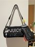 Juicy Couture Solid Black Shoulder Bag One size - photo 3