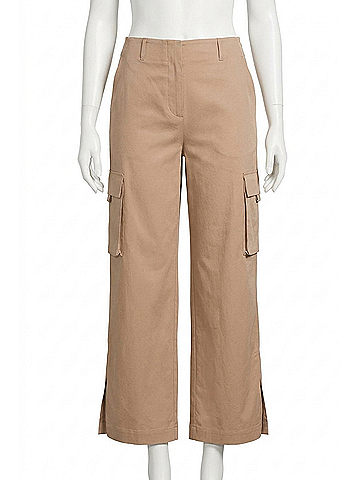 Lyssé Calypso Cargo Pant in Tanned (view 1)