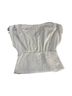 LOFT The Original 99% Polyester 1% Spandex 100% Polyester White Blouse Size L - photo 2