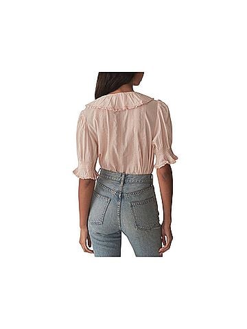 DÔEN Henri Short Sleeve Blouse (view 2)