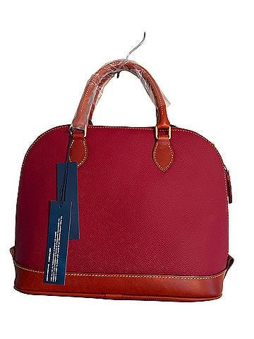 Dooney & Bourke Leather Satchel (view 2)