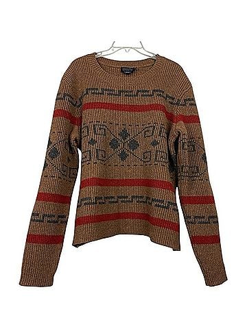 Pendleton Lambswool Aztec Tribal Graphic Pullover Sweater Pullover Sweater (view 1)