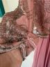 NiteLine 100% Silk Floral Pink Cocktail Dress Size 10 - photo 4