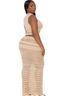 Fashion Nova Solid Tan Active Dress Size XL - photo 1