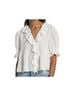 DÔEN 100% Cotton White Blouse Size M - photo 1