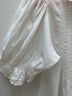 DÔEN 100% Cotton White Blouse Size M - photo 9