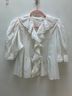 DÔEN 100% Cotton White Blouse Size M - photo 3
