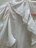 DÔEN 100% Cotton White Blouse Size M - photo 5