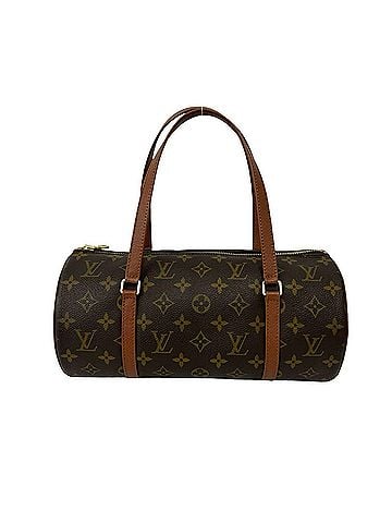 Louis Vuitton LOUIS VUITTON Louis Vuitton Vintage Papillon 30 Monogram Leather Genuine Handbag Drum Bag Brown 64595 (view 1)