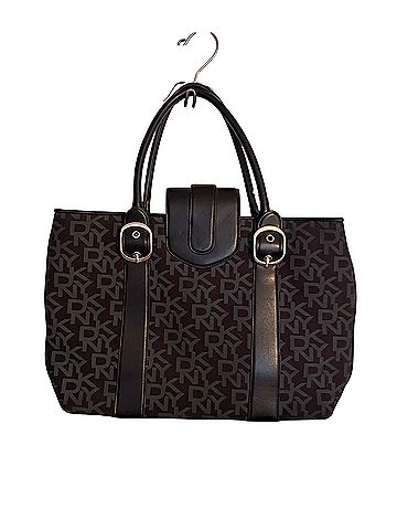 DKNY Leather Tote (view 2)
