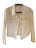 Time and Tru White Denim Jacket Size S - photo 1