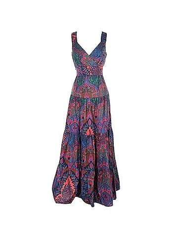 J.Crew Sleeveless Tiered Maxi Cocktail Dress (view 1)