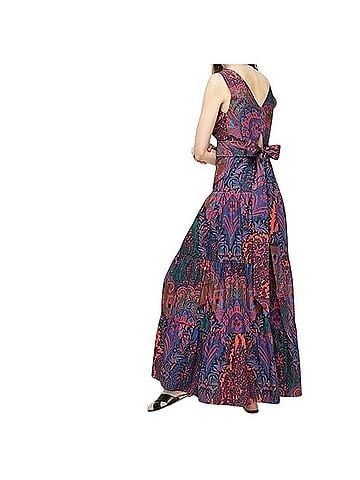 J.Crew Sleeveless Tiered Maxi Cocktail Dress (view 2)