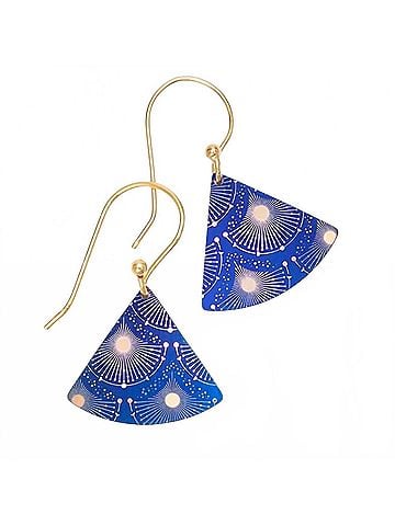 Holly Yashi Women's Halley Drop Earring in Midnight Blue (view 1)