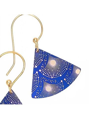 Holly Yashi Women's Halley Drop Earring in Midnight Blue (view 2)