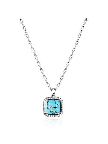 Montana Silversmiths Women's Glamour Cut Necklace in Turquoise (view 1)