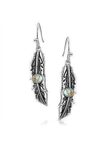 Montana Silversmiths Women's Windsong Earrings in Silver (view 1)