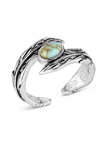 Montana Silversmiths Women's Windsong Ring in Silver (view 1)