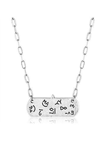 Montana Silversmiths Women's Rustic Cowgirl Bar Necklace in Copper/Silver (view 2)