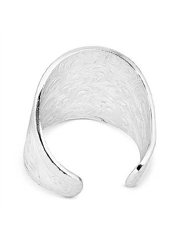 Montana Silversmiths Women's Out West Custom Initial Ring - Letter C in Silver (view 2)
