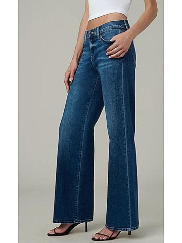 Joe's Jeans Lou Lou Wide Leg Jeans in Amore (view 2)