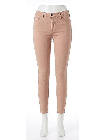 AG Jeans Legging Ankle Mid-Rise Skinny Jeans in Sulfur Mauve Orchid (view 1)