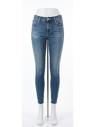 AG Jeans Farrah High-Rise Skinny Fit Ankle Jeans in 20 Years Illumination (view 1)