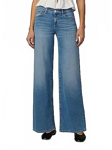 Joe's Jeans The Lou Lou Wide Leg Jean in Impeccable (view 2)