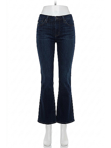 AG Jeans Farrah Boot Crop in Blue (view 1)