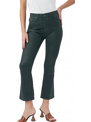 AG Jeans Farrah Boot Crop in Green (view 2)