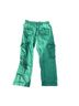 Free People Houndstooth Green Cargo Pants Size M - photo 1
