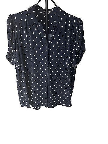 Adrianna Papell Short Sleeve Button-Down Shirt (view 1)