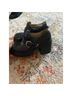 American Eagle Shoes 100% Leather Black Heels Size 6 - photo 5