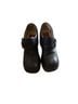 American Eagle Shoes 100% Leather Black Heels Size 6 - photo 1
