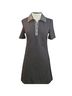 STAUD 67% Rayon 29% Nylon 4% Elastane 100% Polyurethane 100% Polyester Solid Black Casual Dress Size XS - photo 1