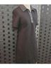 STAUD 67% Rayon 29% Nylon 4% Elastane 100% Polyurethane 100% Polyester Solid Black Casual Dress Size XS - photo 4