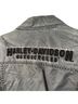 Harley Davidson 100% Nylon 100% Polyester Gray Coat Size L - photo 2